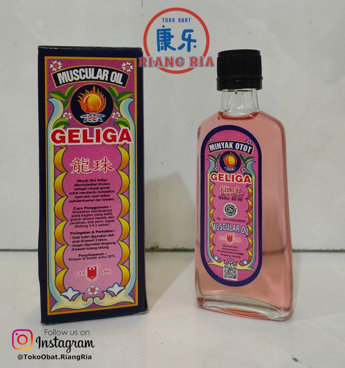 Gambar Cap Lang Minyak Otot Geliga 60ml dari TO Riang Ria Kota Administrasi Jakarta Utara Tokopedia