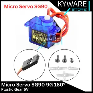 Tower Pro Micro Servo Motor SG90 180 Plastic Gear 9G SG 90 Kecil