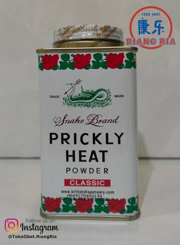 Gambar PRICKLY HEAT POWDER CLASSIC 150 GR / BEDAK ULAR CLASSIC 150 GR dari TO Riang Ria Kota Administrasi Jakarta Utara Tokopedia