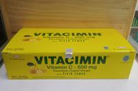 Gambar Vitacimin Vitamin C 500mg 1 box isi 100 tablet - Fresh Lemon dari TO Riang Ria Kota Administrasi Jakarta Utara 1 Tokopedia