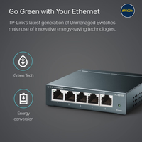 Gambar TP-LINK TL-SG105 5-PORT 10/100/1000MBPS GIGABIT DESKTOP SWITCH HUB TPLINK SUPPORT AUTO MDI/MDIX METAL CASING CASE dari btgcom Kota Denpasar 5 Tokopedia
