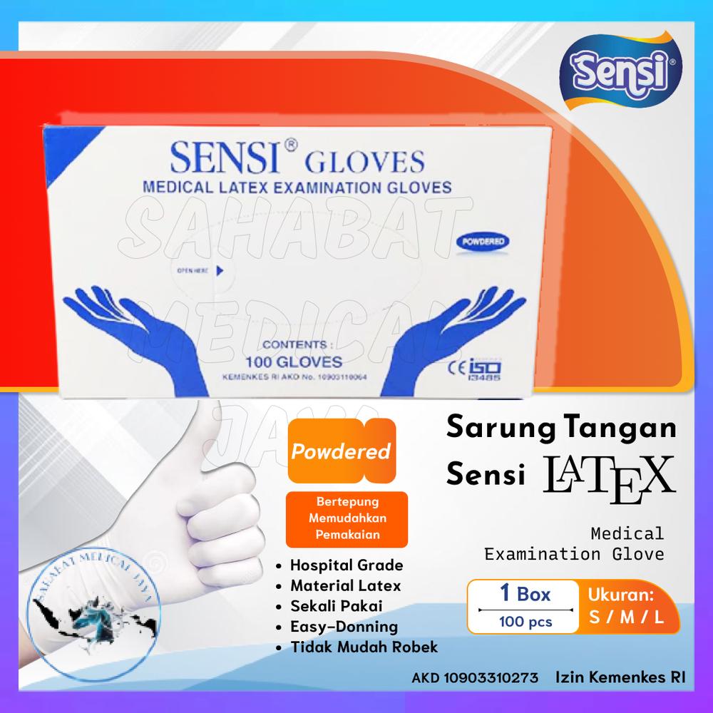 SARUNG TANGAN SENSI GLOVE L/HANDSCOON SENSI L