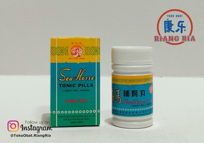 Gambar Sea Horse Tonic Pills untuk Vitalitas dari TO Riang Ria Kota Administrasi Jakarta Utara Tokopedia