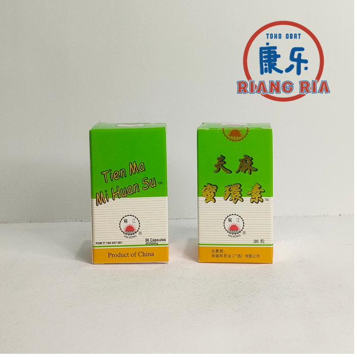 Gambar Tien Ma Mi Huan Su Obat Sakit Kepala dan Vertigo dari TO Riang Ria Kota Administrasi Jakarta Utara Tokopedia