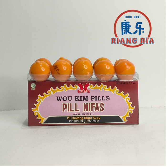 Gambar Wou Kim Pills Nifas Cap Kupu Kupu - Obat Kewanitaan dari TO Riang Ria Kota Administrasi Jakarta Utara Tokopedia