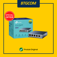 Gambar TP-LINK TL-SG105 5-PORT 10/100/1000MBPS GIGABIT DESKTOP SWITCH HUB TPLINK SUPPORT AUTO MDI/MDIX METAL CASING CASE dari btgcom Kota Denpasar 1 Tokopedia
