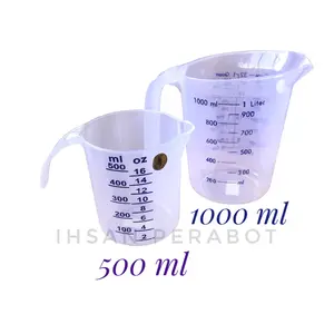 Gelas ukur OWL 500ml 1000ml / gelas takar / Teko ukur