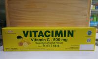 Gambar Vitacimin Vitamin C 500mg 1 box isi 100 tablet - Fresh Lemon dari TO Riang Ria Kota Administrasi Jakarta Utara 4 Tokopedia