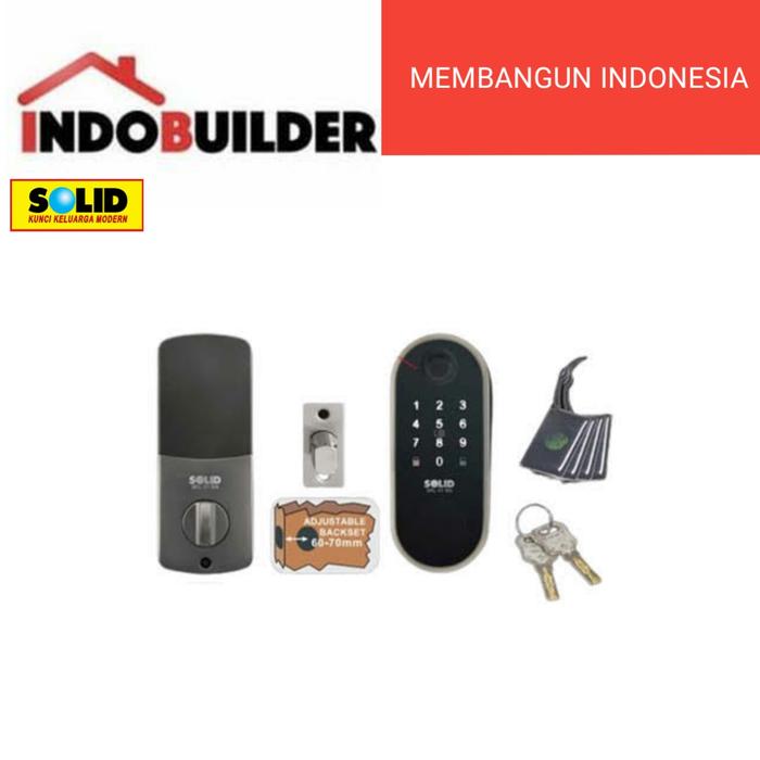 Jual SOLID SRL 01 SMART RIM LOCK BLACK - Kab. Tangerang - Indo Builder ...
