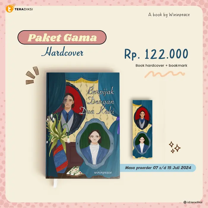 Gambar PRE ORDER - Buku Novel - Berpijak dengan Dua Kaki - Wininpeace - Teradiksi -Bumifiksi ( 7 Juli - 15 Juli 2024) dari BumifiksiJogjakarta Kab. Sleman 5 Tokopedia
