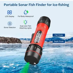 Alat ukur ke dalaman air Digital sonar gun Hawkeye DT 1Hhamdheld portable depth pinder+temp