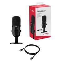 Gambar HyperX SoloCast USB Gaming Microphone Solo Cast Hyper X Solocast Led - Hitam dari Click & Go Tokopedia Kota Bandung 1 Tokopedia