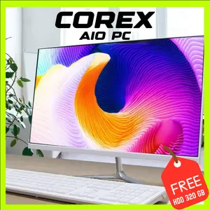 COREX AIO All in One PC 24" IPS PANEL - 16GB / SSD256 +bonus (Ms+KeyB)