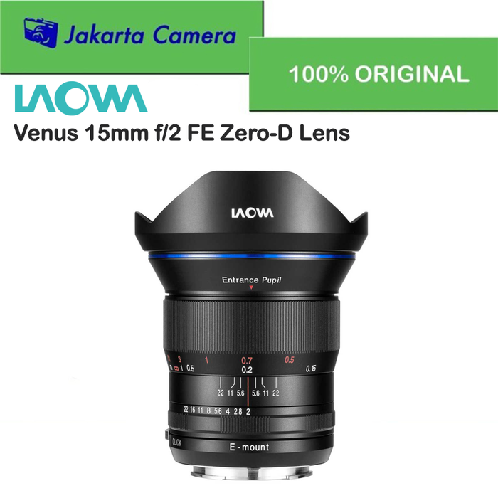 Gambar Laowa Venus 15mm f/2 FE Zero-D Lens for Canon RF, Nikon Z, Sony E - Canon RF dari JakartaCamera Kota Administrasi Jakarta Barat Tokopedia