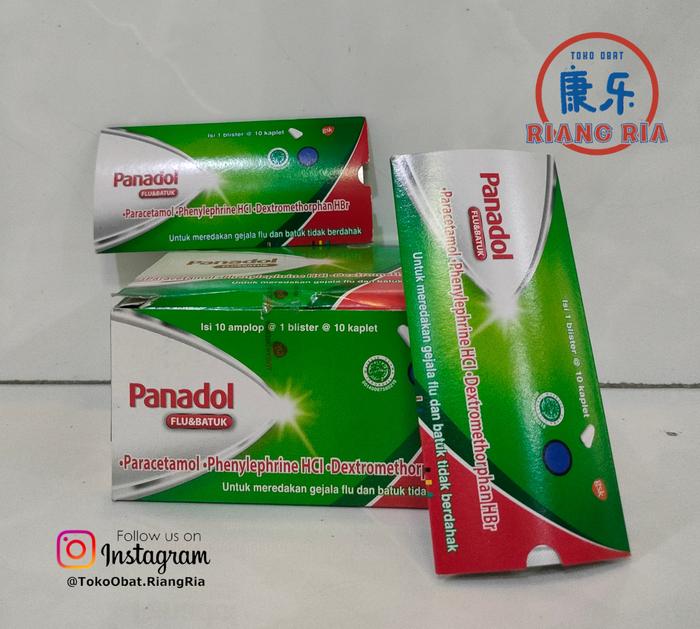 Gambar Panadol Hijau batuk pilek per strip 10 butir dari TO Riang Ria Kota Administrasi Jakarta Utara Tokopedia