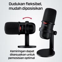 Gambar HyperX SoloCast USB Gaming Microphone Solo Cast Hyper X Solocast Led - Hitam dari Click & Go Tokopedia Kota Bandung 5 Tokopedia