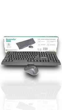 Gambar KEYBOARD BANDA W 200, 300 DAN 400 PC MURAH MOUSE COMBO WIRELESS 2.4 GHZ PAKET - 200 dari Vesakha ID Kota Palembang 5 Tokopedia