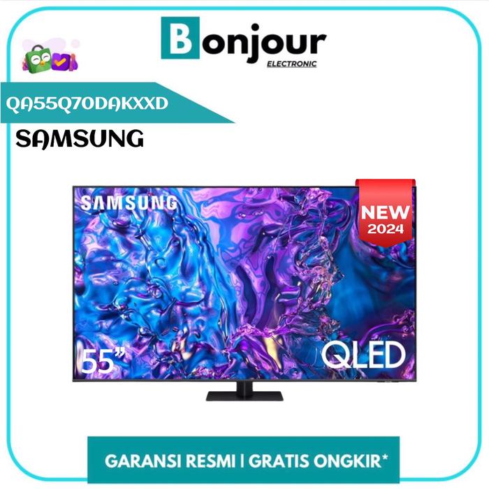 Gambar TV Qled Samsung 55 Inch Q70D Samsung 55Q70D 4K UHD Smart TV Samsung QA55Q70DAKXXD Pengganti 55Q70C dari Bonjour Electronic Official Kota Depok Tokopedia