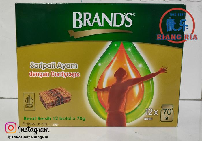 Gambar BRAND SARI PATI AYAM CORDYCEPS 70g - 6 botol tanpa dus dari TO Riang Ria Kota Administrasi Jakarta Utara Tokopedia