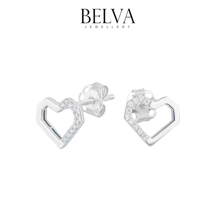 Gambar Anting Berlian Love - Belva Jewellery - BAERAU02151 dari Belva Jewellery Online Kota Administrasi Jakarta Barat Tokopedia