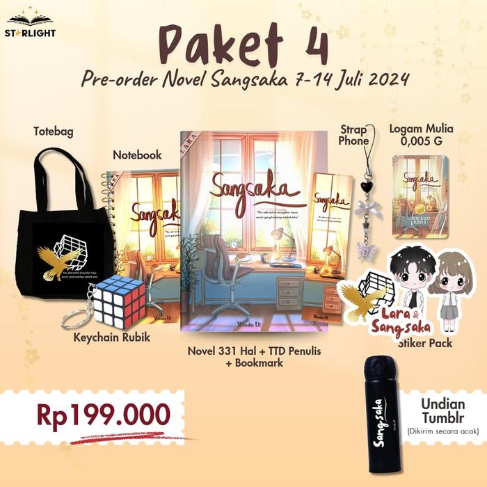 Gambar PRE ORDER BUKU NOVEL- SANGSAKA BY WINDA ELL - BUMI FIKSI dari Bumifiksimedan001 Kota Medan Tokopedia