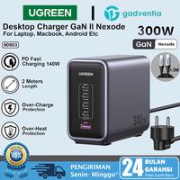 Gambar UGREEN Nexode Power Charger Station GaN Usb C 5 Port 300W For Macbook iPad - ADAPTOR 300W dari GADVENTIA Kota Administrasi Jakarta Barat 1 Tokopedia