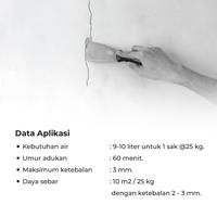 Gambar Mowilex BC 100 Alcaplast Premium Skimcoat & Repair Acian Dinding - 2.5 Kg dari Mowilex Indonesia Kota Semarang 4 Tokopedia