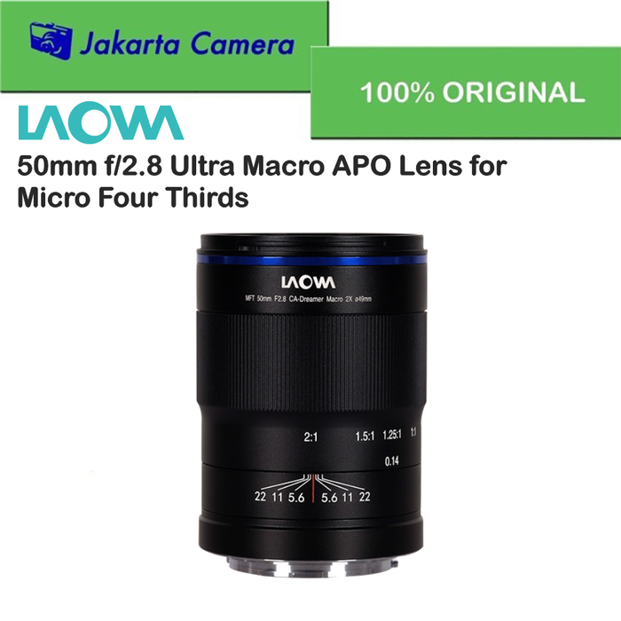 Gambar LAOWA 50mm F/2.8 2X Ultra Macro Lens - for MFT dari JakartaCamera Kota Administrasi Jakarta Barat Tokopedia