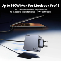Gambar UGREEN Wall Charger 160W Nexode Pro GaN 4-Port PD Fast Charger For Macbook Pro / iPad / Handphone - Nexode Pro 160w dari Ugreen Serpong Kab. Tangerang 2 Tokopedia