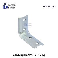 Gambar Gantungan APAR Tonata / Bracket Gantung Tabung Pemadam Api / Aksesoris APAR Safety / Sparepart Satuan Gantungan APAR / Dudukan Gantung Fire Extinguisher / Perlengkapan Instalasi Pemadam Kebakaran / Gantungan APAR untuk Berbagai Kapasitas Tabung 3–12 Kg dari Tonata Indonesia Kab. Tangerang 1 Tokopedia
