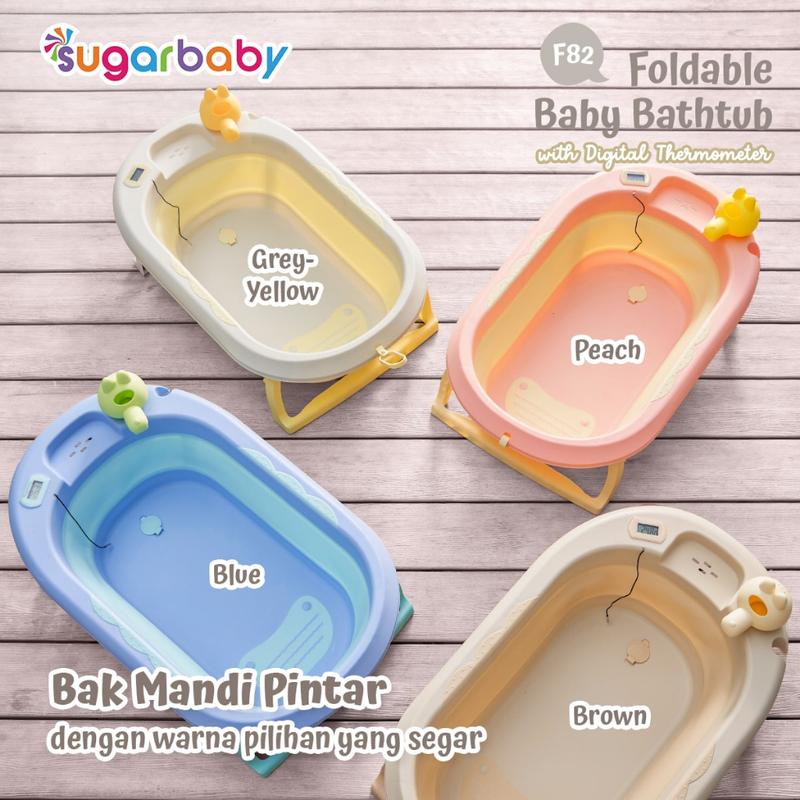 Sugar Baby Baby Bathtub with Digital Thermometer F82 Bak Mandi Bayi 2