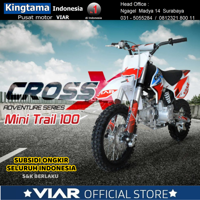 Gambar Motor Trail VIAR CROSS X 100 MT - PROMO- ORIGINAL - Jabodetabek dari MOTOR VIAR INDONESIA Kota Surabaya Tokopedia