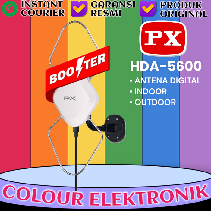 Gambar ANTENA PX HDA-5600 ANTENA Digital OutDoor / Indoor PX HDA-5600 | PX HDA5600 HDA 5600 dari Colour Elektronik Kota Tangerang Tokopedia