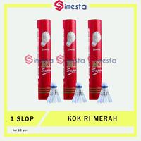 Gambar Kok murah shuttlecock anak RI super ri merah dari sinar.semesta Kota Administrasi Jakarta Barat 1 Tokopedia