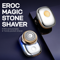 Gambar Eroc Shaver - Alat Cukur Elektrik Mini Portable Waterproof IPX7 - Magic Stone Shaver - Silver dari Eroc Electronic Indonesia Kota Administrasi Jakarta Utara 2 Tokopedia