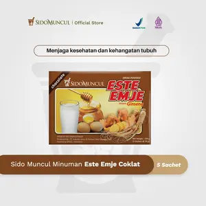 Sido Muncul Minuman Este Emje Coklat 5's - Menghangatkan Tubuh