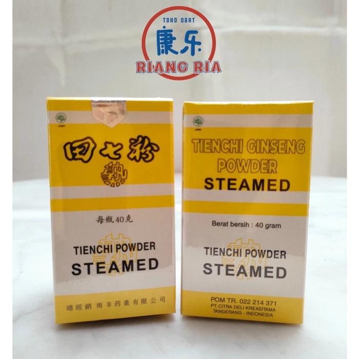 Gambar Steamed Tienchi Powder - Suplemen Peninggi Badan dan Pelancar Darah dari TO Riang Ria Kota Administrasi Jakarta Utara Tokopedia