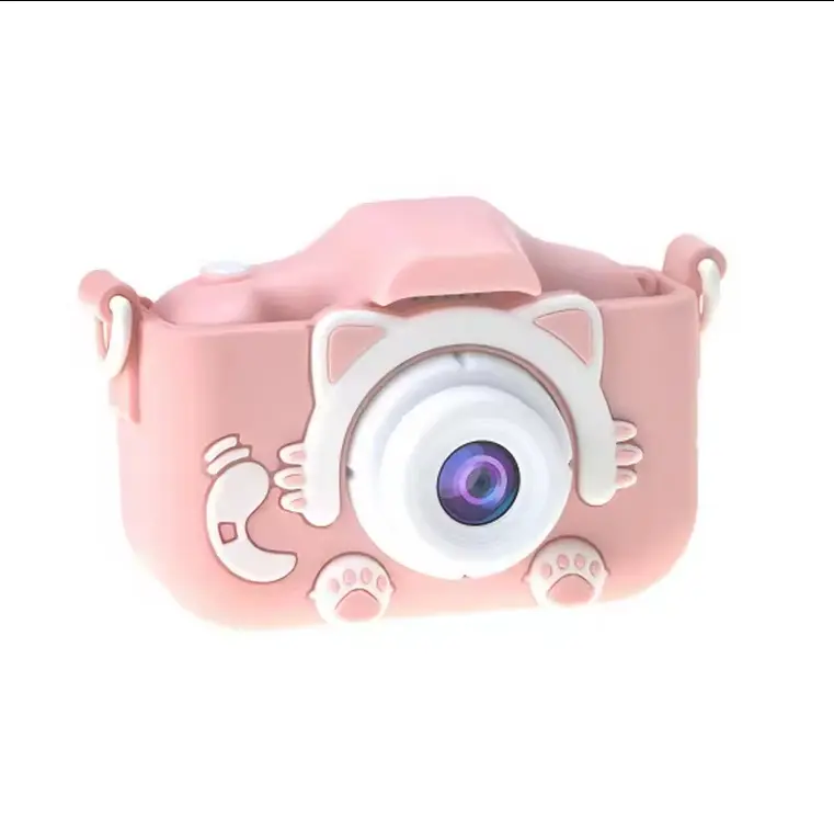 Mainan Kamera Anak Hadiah Anak Mini Kamera Digital Kamera 1810p Dual Camera 7