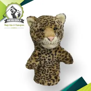 Golf Daphne Head cover Sarung Stick Driver Leopard Macan Tutul