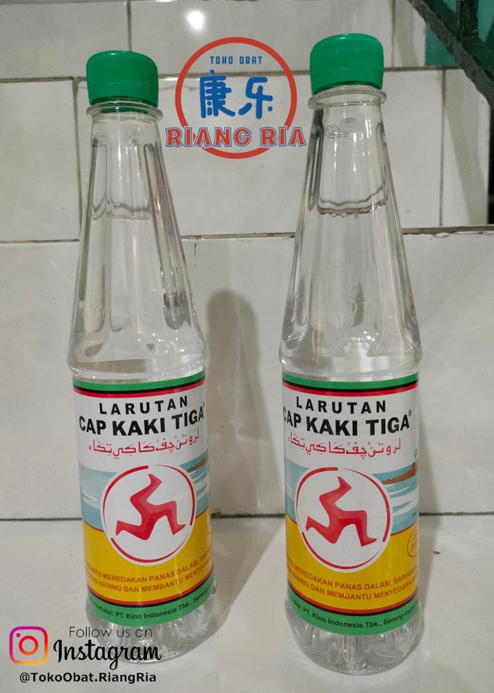 Gambar Larutan Cap Kaki Tiga Botol Meredakan Panas Dalam (500 ml) dari TO Riang Ria Kota Administrasi Jakarta Utara Tokopedia