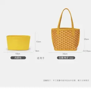 Bag organizer mini anjou inside insert inner mini bag tote ringan