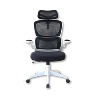 Gambar Rexus NC2 Office Chair Kursi Kantor Ergonomic with Lumbar Support Black/White - Hitam dari mdpsuperstore Kota Palembang 5 Tokopedia