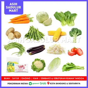 Sayur Segar Bandung Kangkung Pakcoy Bayam Sawi Brokoli Wortel Buncis