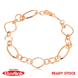 Gelang Emas SANGAT RINGAN & BESAR - Vigaro Oval's Shape - Toko Emas Gadjah