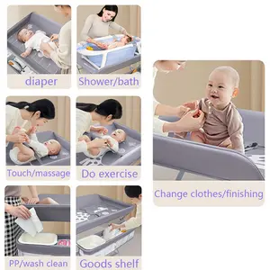 Meja ganti popok bayi boleh di lipat changing table baby tinggi lemari ganti popok bayi tempat ganti popok bayi