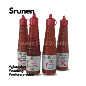 Saos Tomat dan Saus Tomat Pedas Srunen 140ml/ Gluten Free/ Non MSG