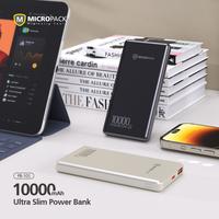 Gambar Micropack Powerbank 10.000 mAh - Fast Charging 22,5watt - CCC - Dual Charging USB-C & USB-A - Ultra Slim 11mm - Power Bank 10000 mAh - PB-10S - Hitam dari Micropack Indonesia Kota Administrasi Jakarta Pusat 3 Tokopedia