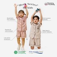 Gambar Nyonya Piyama Poly Bamboo Set Piyama Celana Pendek Anak - Polos Herb dari NyonyaPiyama Kota Administrasi Jakarta Barat 2 Tokopedia