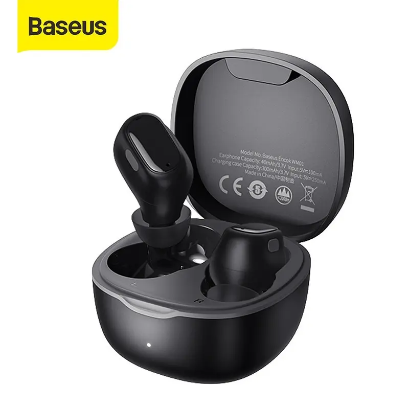 Baseus Encok Bowie WM01 True Wireless Bluetooth Earphone Mini Earbuds
