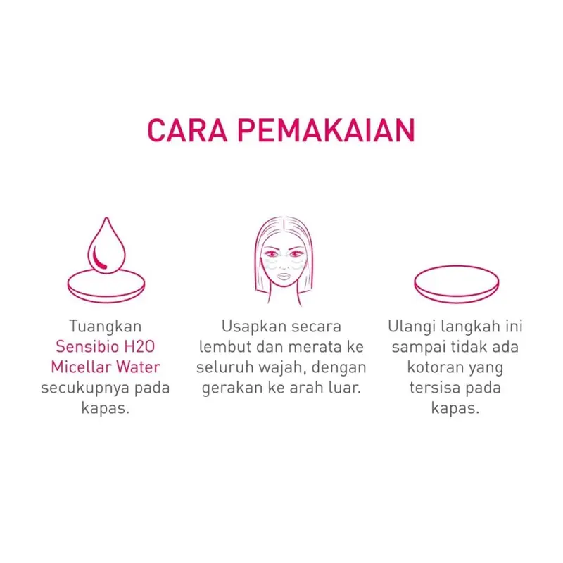 Bioderma Sensibio H2O Pump 500 ml - Micellar Water Kulit Sensitif 5